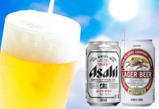 缶ビール（アサヒ・麒麟）